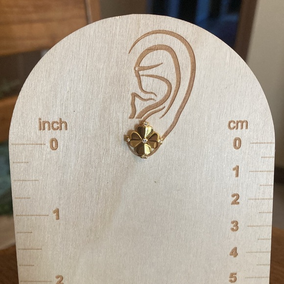 kate spade NEW YORK Clover Stud Earrings full inclusion NWT/NIB - Picture 4 of 8